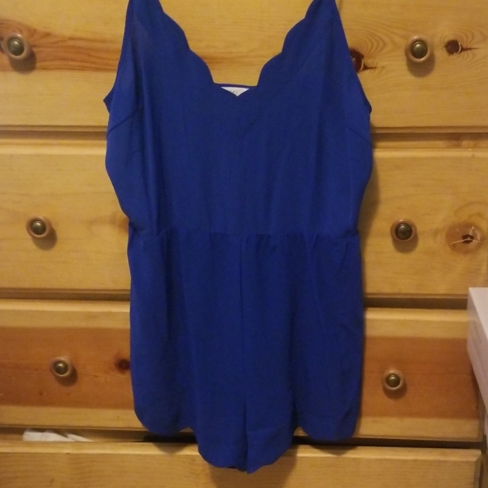 Royal Blue Romper